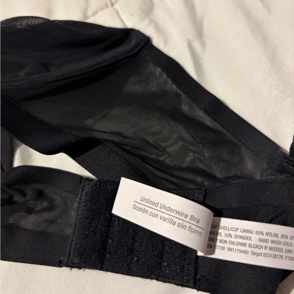 Auden Women's Unlined Mesh Bra - Picture 6 of 7